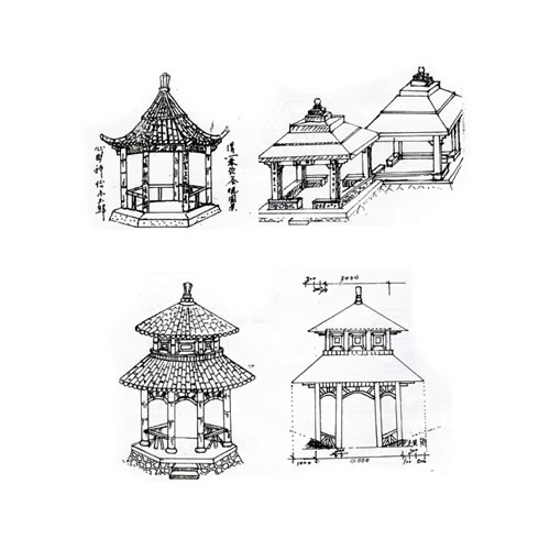 大連涼亭設(shè)計